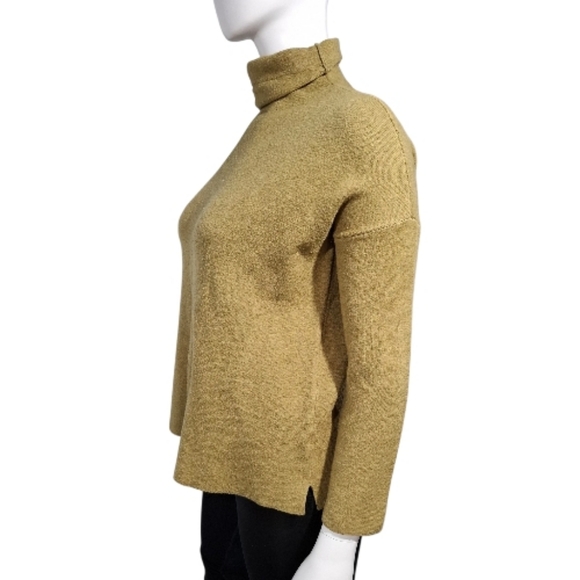 J Jill Top Sweater Textured Cowl Neck Womens Small Minimalist Capsule Career - Picture 3 of 11